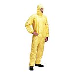 Dupont Tych-C-Cha5Y_M Safety Tychem Overall, Yellow, Medium Size