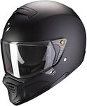 Motorcycle helmets Scorpion EXO-FIGHTER Matt Black, Black, M