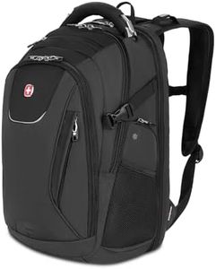 SwissGear 5358 USB Scansmart Laptop Backpack, Heather Grey, Large, 5358 Usb Scansmart Laptop Backpack