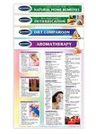 Health and Wellness Guide - 4 Chart - Quick Reference Guide Bundle by Permacharts