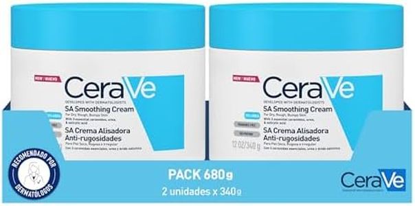 CeraVe SA Crema Anti-rugosidades 2x340 g + muestra Cerave Bálsamo Reparador Avanzado 3 ml