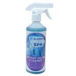 Kleen Spa Instant Filter Cleaner (Trigger Spray) for Hot Tubs, Swimming Pools & Filter Treatment