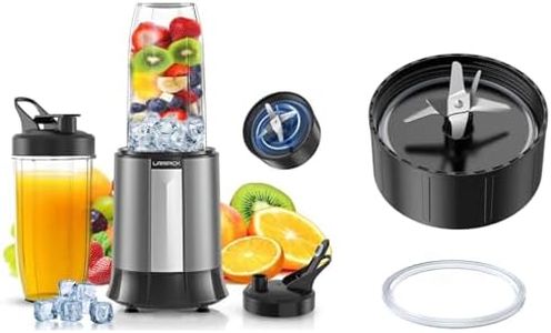 LAMPICK 1300W Smoothie Blender Bundle 6 Leaf Blades Replacement Part