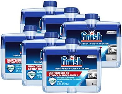 Finish Dual Action Dishwasher Cleaner: Fight Grease & Limescale, Fresh, 8.45 oz (Pack of 6)
