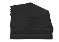 Short Queen Sheets, RV Bedding Short Queen, Camper Sheets,6 Piece Set, Hotel Luxury 1800 Bedding Sheets Set,Extra Soft Cooling Bed Sheets, Deep Pocket Fits Up to 10 inch,Dark Grey