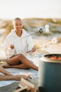 Solo Stove Bonfire 2.0 Smokeless Fire Pit with Stand – Stainless Steel, Portable, Water Color, 49.5 x 44.5 cm