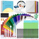 The All-in-One Ultimate Accessories Bundle for Cricut's Makers Machine and All Explore Air-89pcs Tools and Accessories Kit,Instantly Create Amazing Crafting Projects