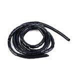 6mm Spiral Cable Wrap Polyethylene PE Cable Wire Tubing Desktop PC Manage Cable (10Meter)