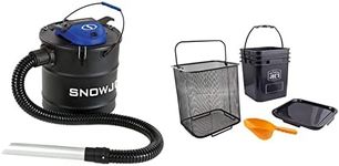 Snow Joe Ash Vacuum + Oklahoma Joe's Pellet Bucket Kit