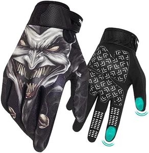 RIGWARL Motorcycle Gloves for Men and Women Touchscreen, Breathable Joker Dirt Bike Glove Non-Slip, Designed Riding Gloves Motorcycle Mens Full Finger for Hiking Hunting HWK ATV MTB MX Gloves