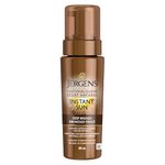 Jergens Natural Glow Instant Sun Sunless Tanning Mousse - Deep Bronze, 180 mL