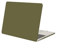 MOCA Compatible Hard Shell Case Cover for New MacBook Pro 13 inch 2019 2018 2017 2016 Release A2159 A1989 A1706 A1708 New MacBook Pro 13 with Without Touch Bar id case Cover (Capulet Olive)