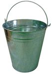 Kingfisher GALB 9 Litre Galvanised Bucket - Silver