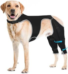 Pawfun Dog Rear Leg Sleeve to Stop Licking, Anti-Slip Recovery Pants,XXL