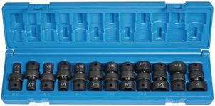 Grey Pneumatic (1212U) 3/8" Drive 12-Piece 6-Point Socket Set