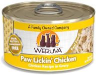 Weruva Classic Cat Food, Paw Lickin’ Chicken with Chicken Breast in Gravy, 3oz Can (Pack of 24)