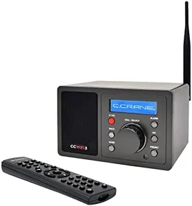 C. Crane CC WiFi 3 Internet Radio with Skytune, Bluetooth Receiver, Clock and Alarm with Remote Control, Access to Thousands of Radio Stations Worldwide