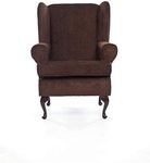 EURODIVANI Extra wide orthopaedic high seat chair in brown colour 21" seat height