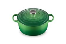 Le Creuset Evo Round Casserole, Dutch Oven 24 Cm- Bamboo Green