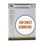 Regal Games Mexican Train Score Pads & Chicken Foot Dominoes Game for Adults - Ideal for Family Fun Game Night and Travel - 100 Sheets (8.25" x 5.5")