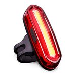 USB Rechargeable Bicycle Led Light Rear,Safety Cycling 3colors Super Bright Taillights Lightweight,IPX6 Waterproof Long Run-time,Shock-Resistant