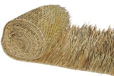 amaZulu Inc. Mexican Straw Roof Thatch – Palm Thatch Rolls 35" H x 30'L | Duck Blind Grass | Tiki Hut Thatch | Duck Boat Blinds | Palapa Thatch Roofing | Thatch Roofing for Tiki Bar | Tiki Bar Huts