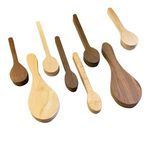 8Pcs Wood Carving Spoon Blanks, Basswood Spoon Carving Blanks Wooden Spoon Carving Kit Wooden Spoon Blanks Carving for Whittling Unfinished Wood Blocks Carving Blanks (8)
