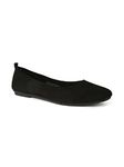 BATA Women's Jess Black Ballet Flats-6 UK (39 EU) (5516913)