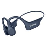 LOBKIN Bone Conduction Headphones Bluetooth 5.3 - Open Ear Wireless Headphones Sweat-Resistant Sports Headphones with Microphones for Cycling Running 10 Hours Playtime