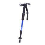 Walking Trekking Poles Adjustable Anti-Shock Ultra Portable Hiking Sticks for Camping/Climbing/Backpacking (Blue)