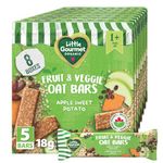 Little Gourmet Organic Fruit & Veggie Oat Bars Apple Sweet Potato