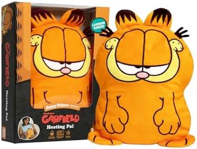 Happy Helpers Garfield™ Heating Pad by Relatable | Cozy Plush Heating Pad for Period Cramps & Pain Relief. Includes 1 Microwavable Garfield Heating Pad
