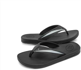Volcom V0812402 / JACK ROBINSON Men's Thong Sandals (JACK ROBINSON Model) Comfortable, Black, 27.0 cm