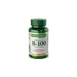 Nature's Bounty Vitamin B 100 Ultra B Complex Supplement, Helps the Body Metabolize Carbohydrates, Fats, and Proteins, Time Release, 100 Tablets