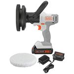 BLACK+DECKER MATRIX 20V MAX Buffer Kit, Battery & Charger Included, White (BCBMT120WC1FF)