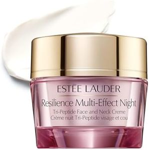 Estée Lauder Resilience Multi-Effect Night Tri-Peptide Face and Neck Cream Moisturizer | Plumping & Anti-Aging, 1.7 Ounce