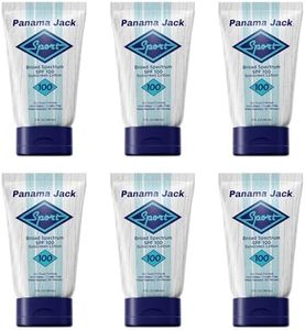 Panama Jack Sport Sunscreen Lotion - SPF 100, Broad Spectrum UVA/UVB Protection, Non-Greasy, PABA, Paraben, Gluten & Cruelty Free, 3 FL OZ (Pack of 6)