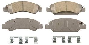 Wagner Brake ThermoQuiet QC1363 Ceramic Disc Pad Set With Installation Hardware, Front