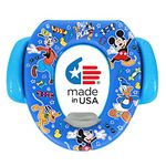 Disney Mickey Mouse Pals at Play Soft Potty Seat and Potty Training Seat - Soft Cushion, Baby Potty Training, Safe, Easy to Clean