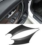 Jaronx 2PCS Door Handle Covers for BMW 3 Series 4 Series Driver Side & Passenger Side Door Pull Handle Covers (for:BMW 320i,328i,330i,335i F30/F31 and BMW 428i, 435i F32/F36)(Black)