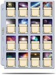 Ultra PRO Platinum 16 Pocket Platinum Mini American Cards, 41mm x 63mm, Clear