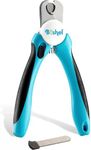 Boshel Small Dog Nail Clipper - Dog Nail Trimmer with Safety Guard, Dog Nail Clippers for Small Dogs & Cat, Razor-Sharp Dog Nail Trimmers, Puppy Toenail Cutter, Pet Nail Clippers for Dogs + Nail File