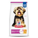Hill's Science Diet Hill's Science Diet Adult Small & Toy Breed Chicken Meal & Rice Recipe Dry Dog Food, 4.5 lb Bag