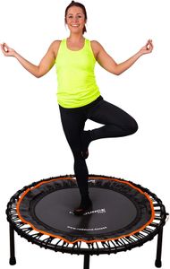 FIT BOUNCE PRO II Mini Trampoline – Low Impact Fitness Rebounder
