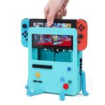 OrnaZest Console Stand for Nintendo Switch, Fun Gift Holder with Cooling Fan Compatible with Nintendo Switch OLED Accessories Gamer Desk Switch Dock Cute Gaming Case Decor Gift Men Women Kids, Blue