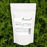 Nutrics® Wild Lettuce ARUGULA 4500mg - 10:1 Extract - Ten Times Stronger - 120 V Capsules (4 Month Supply) Suitable for Vegan Vegetarian Halal Kosher