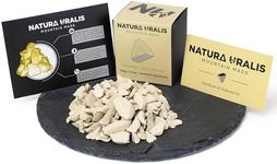 Natura Uralis Siberian Yellow Clay | 100g of Natural Yellow Clay, Pastel to Golden Yellow - Amazing Crunch, Satisfying Earthy, Velvety and Firm Texture, ASMR Sensation