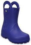 Crocs Unisex Kids Handle It Rain Boot Kids Boot, Cerulean Blue, 7 UK Child