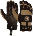 Radar Water Ski Gloves - Podium Glove - Black/Gold - XS