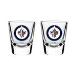 NHL Winnipeg Jets Shot Glass, 2-Pack